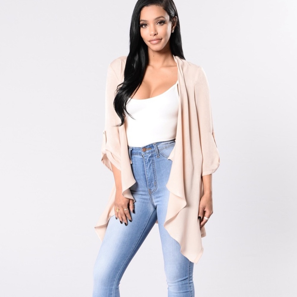 Sweetest Escape Jacket - Nude Pink